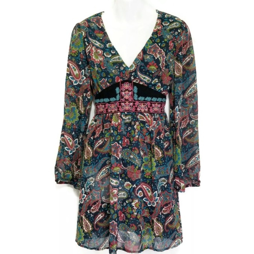Flying Tomato | Lulu’s Boho Chic Sheer Dress | M